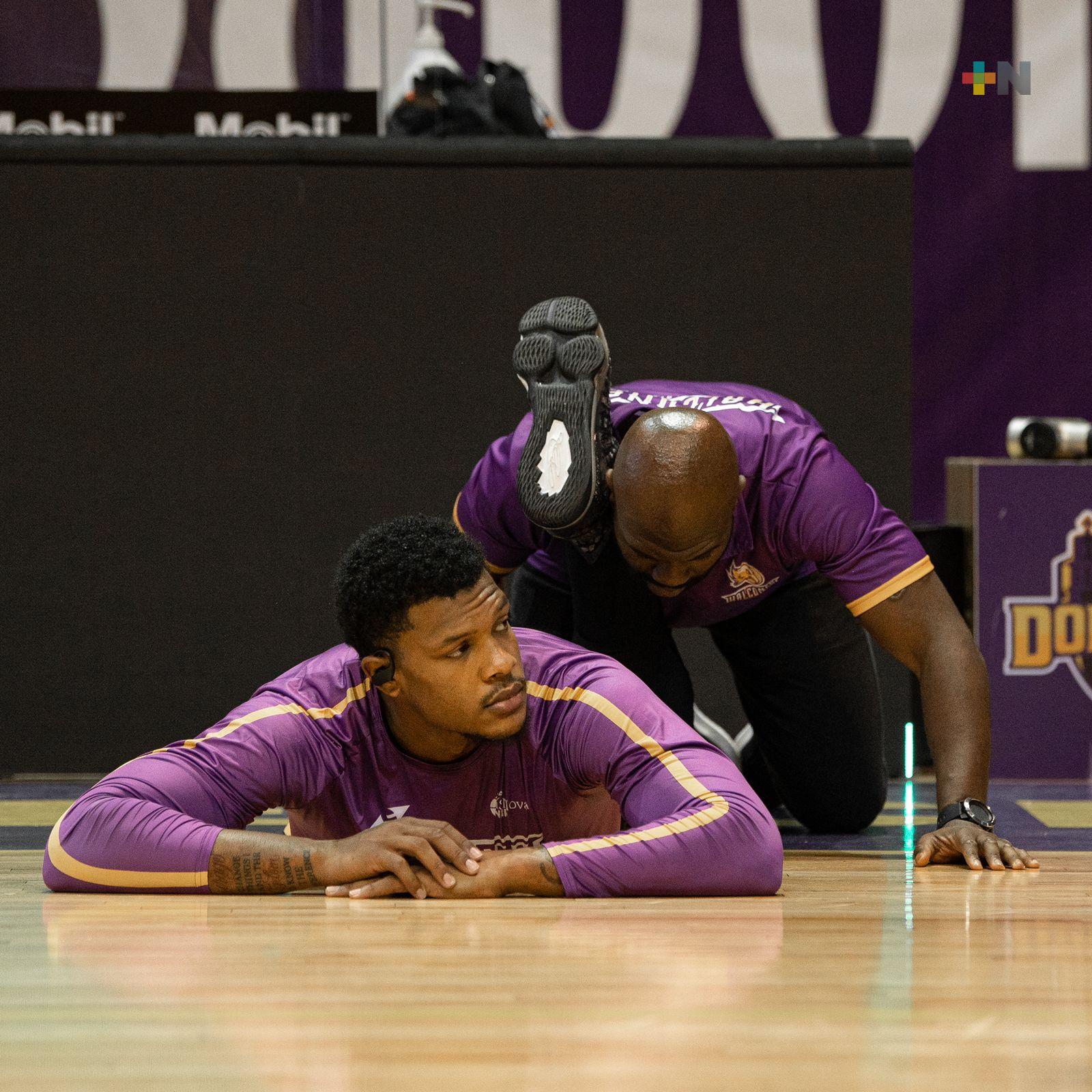 Halcones de Xalapa ya entrenó en duela de Dorados