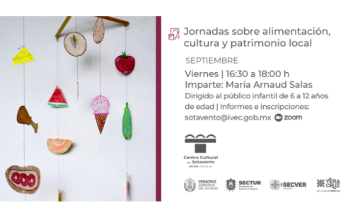 Invitan a las “Jornadas sobre alimentación, cultura y patrimonio local”