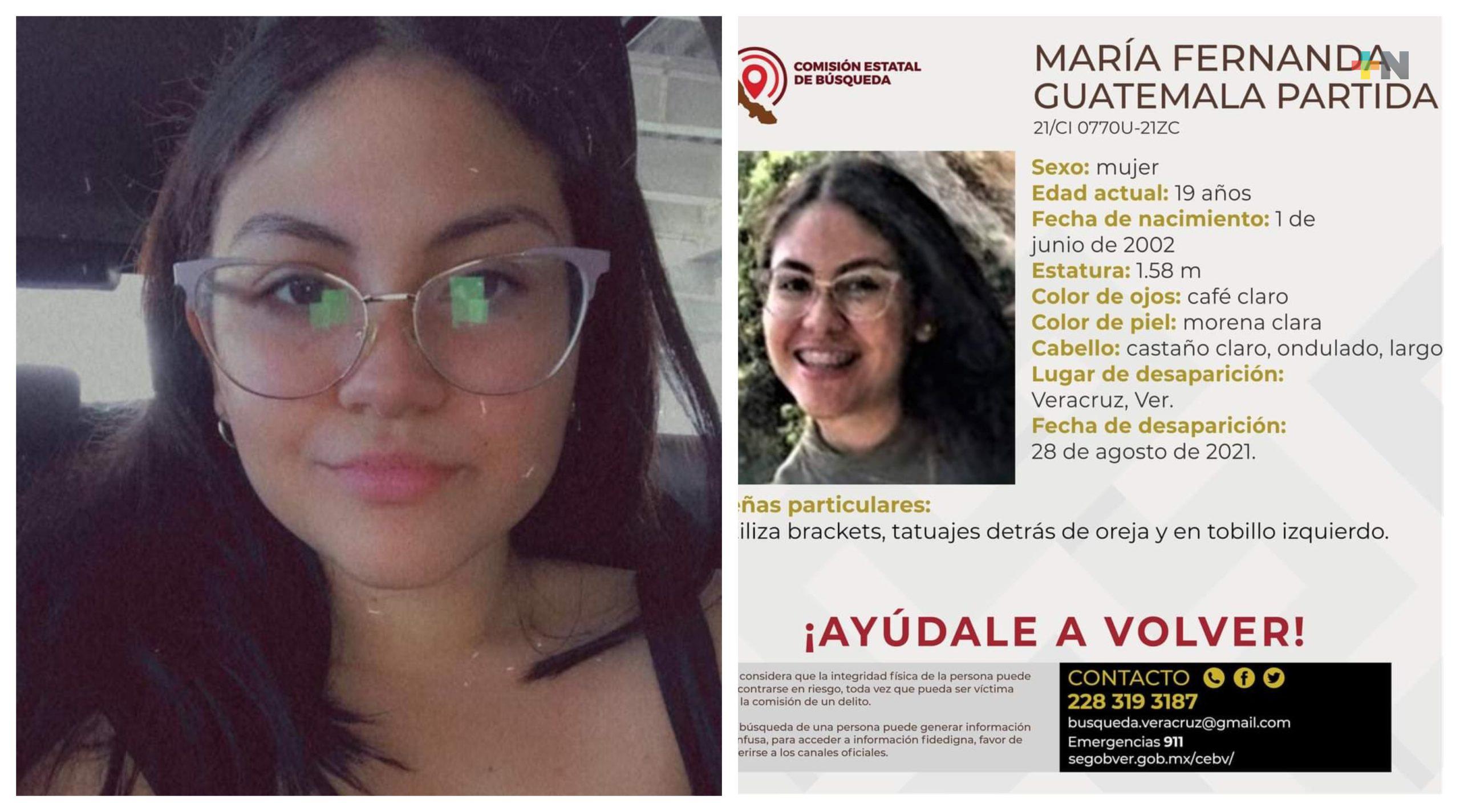 Sigue desaparecida María Fernanda Guatemala; madre sospecha de ex pareja