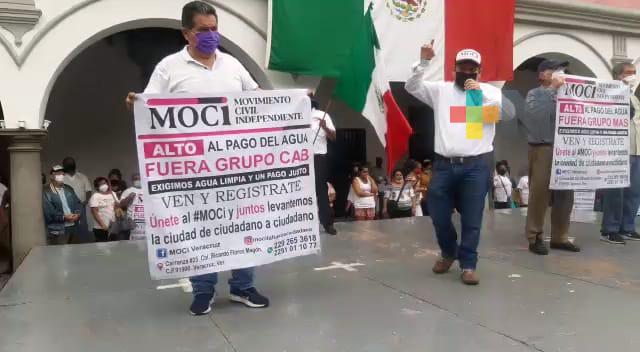Moci convoca a nueva marcha contra el Ayuntamiento de Veracruz