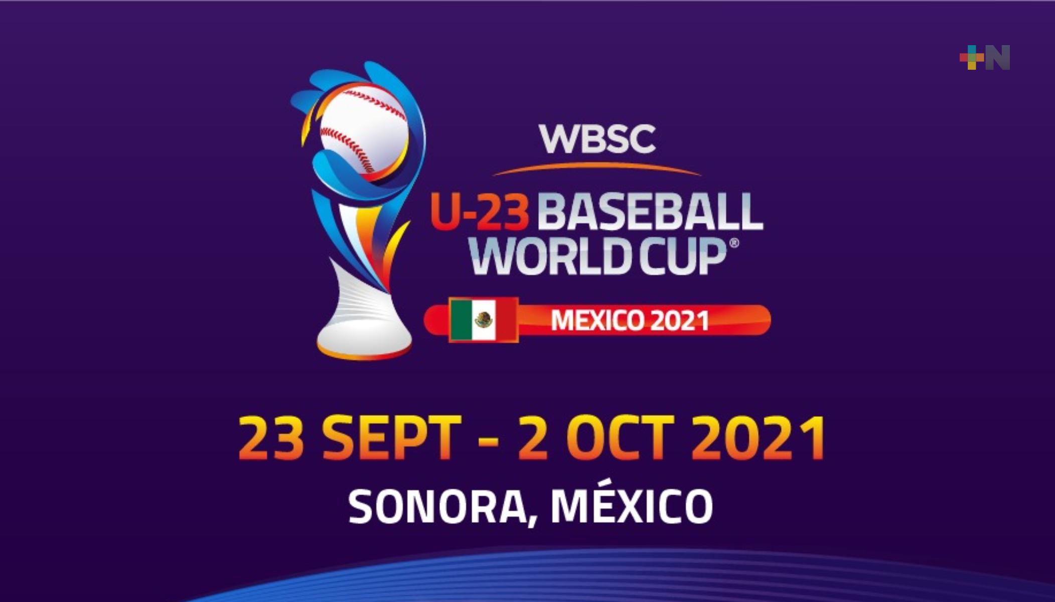 Mundial de Beisbol Sub-23 se jugará en Sonora