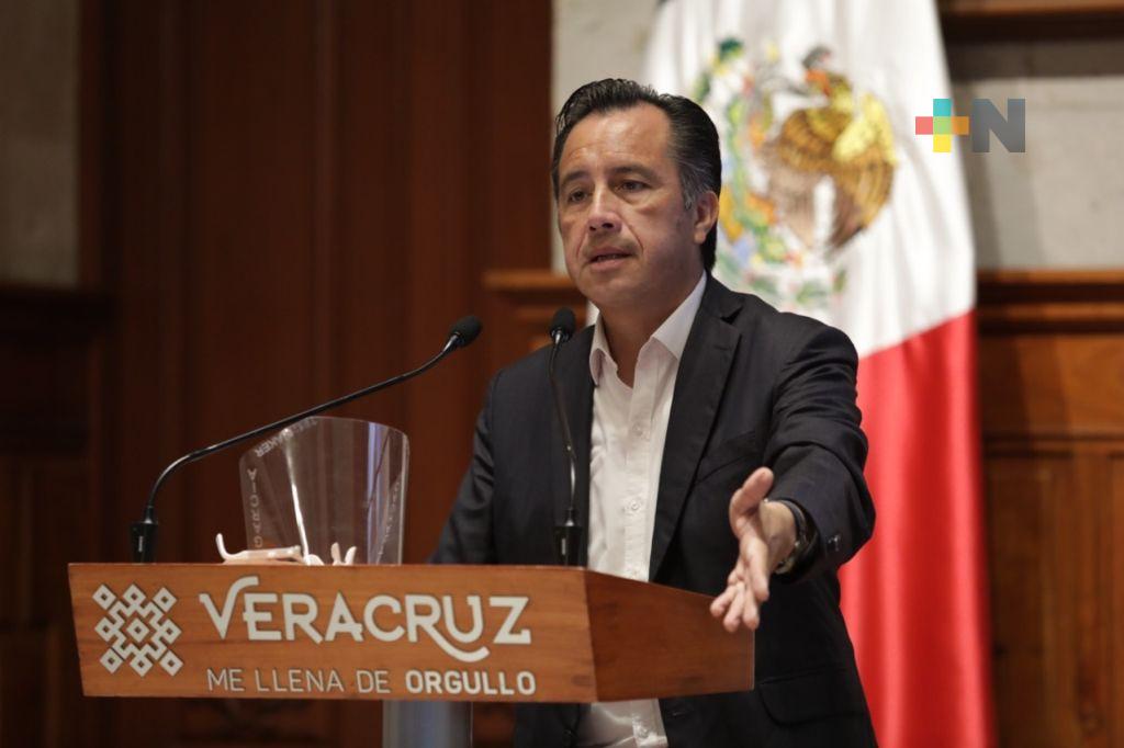Destaca gobernador Cuitláhuac García decomiso de 130 kg de droga efectuado en CAXA