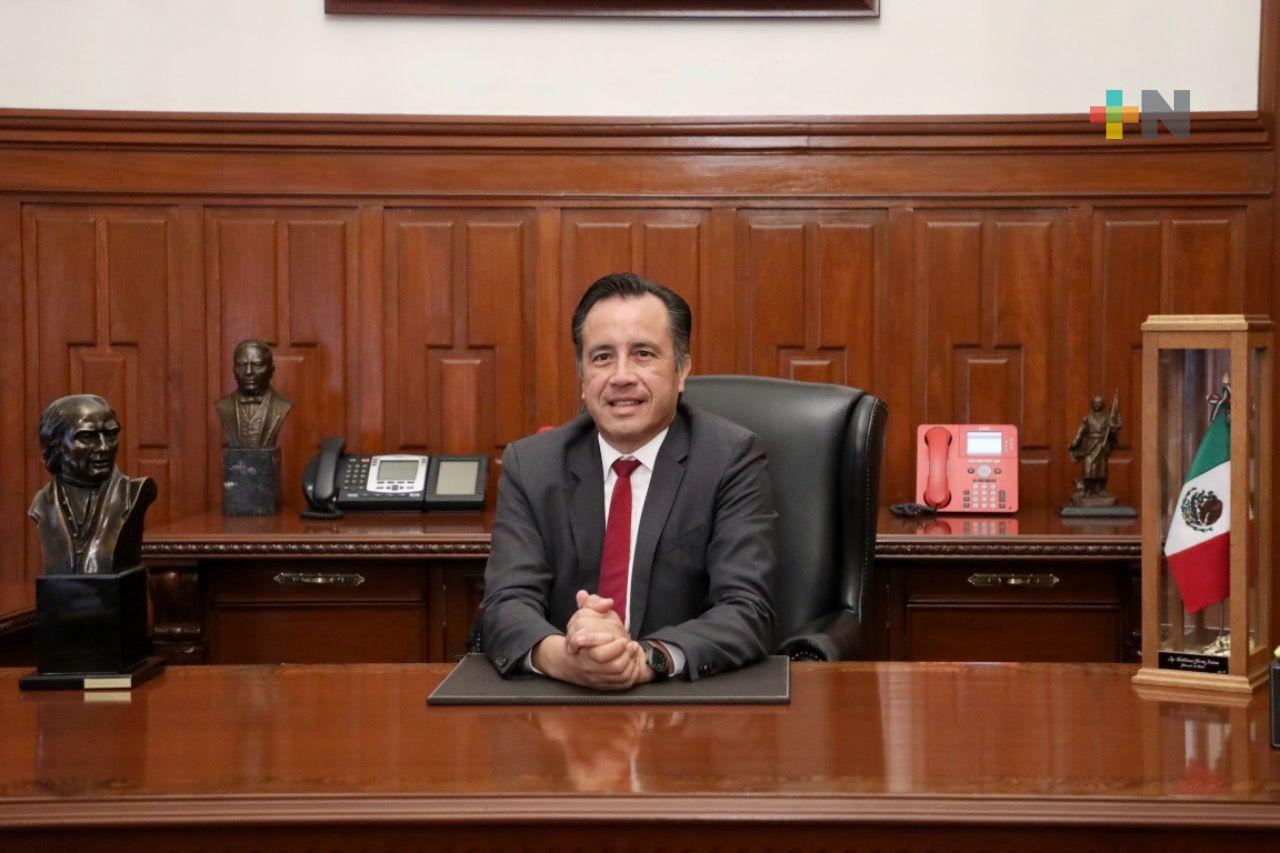 Con la llegada de nuevos gobernantes, la transformación del país avanza: Cuitláhuac García