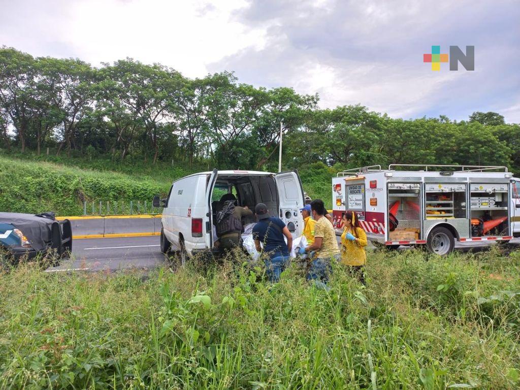 En accidente automovilístico en tramo Acayucan-Isla fallecieron cuatro personas