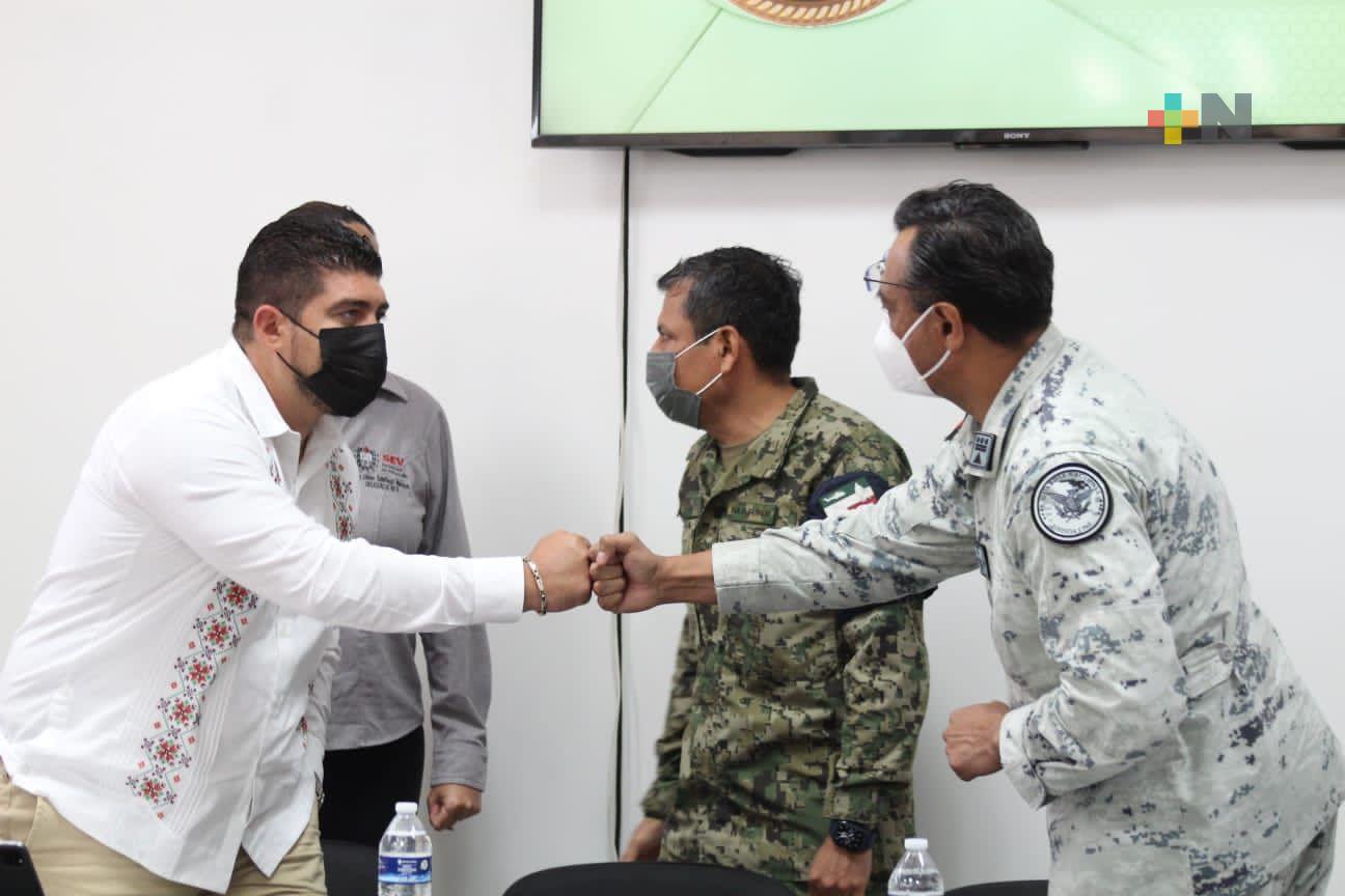 SEV suma esfuerzos entre gobierno y sociedad contra robos de escuelas en Veracruz