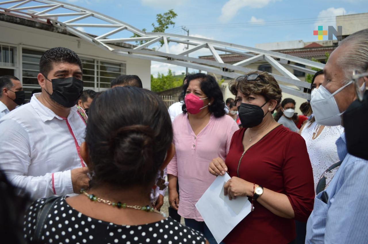 SEP y SEV recorrerán en la entidad, infraestructura educativa afectada por Grace