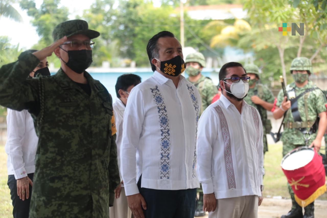 Veracruz conmemoró los 200 años de la consumación de la Independencia