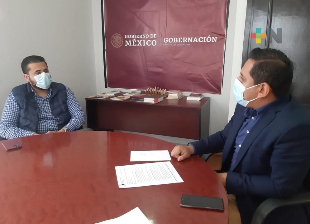 Se reúnen representantes de Segob y CEAPP