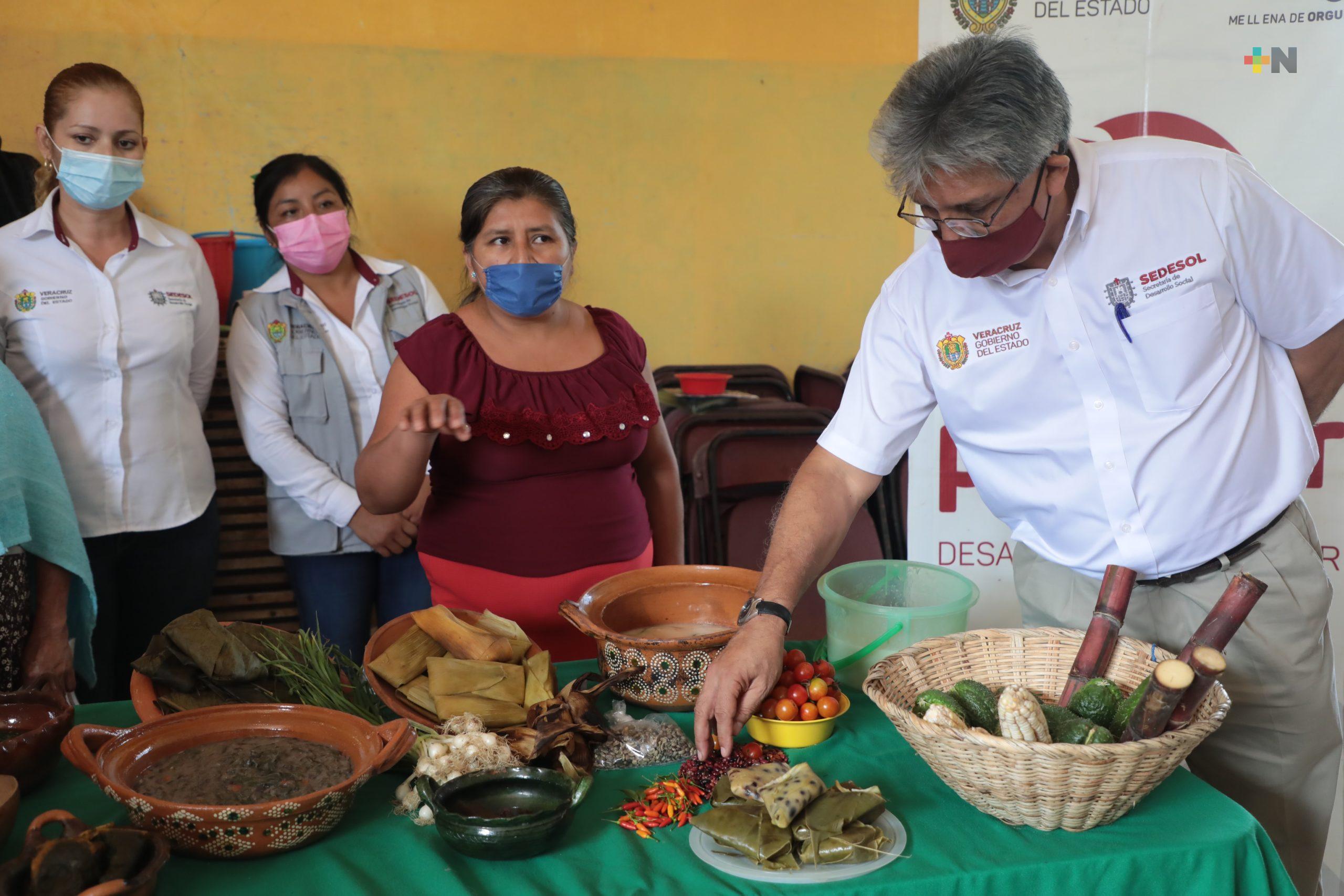 Gobierno estatal implementará programa Proveer, en Soteapan