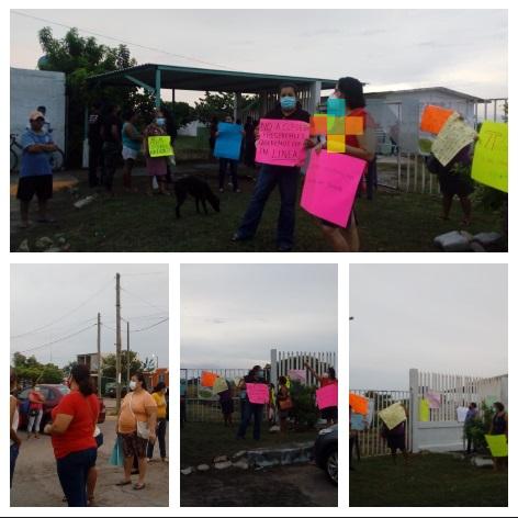 Por falta de agua, padres de familia piden suspender clases presenciales en secundaria de Coatzacoalcos
