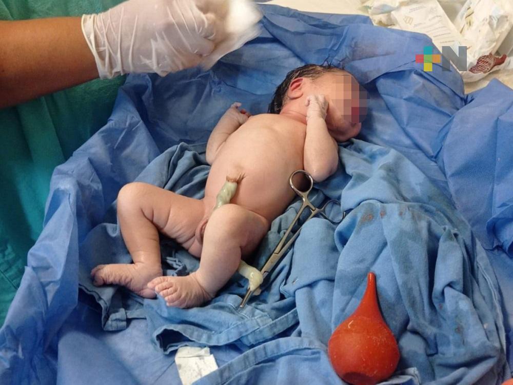 Personal médico de Acayucan atendió parto minutos antes del simulacro del 19 de septiembre