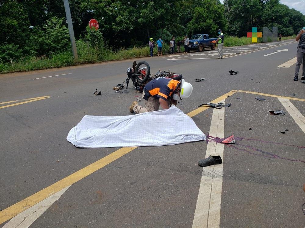 Por tres días consecutivos, se registraron accidentes mortales en el sur de Veracruz