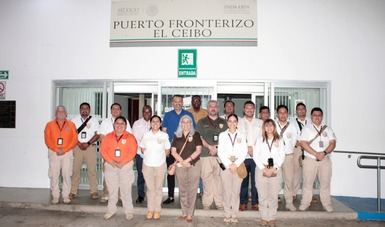 Recorren autoridades de SRE, INM y Embajada de Haití los estados de Chiapas y Tabasco