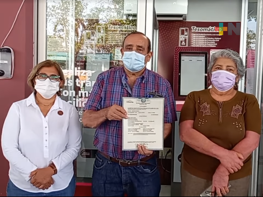 A través del Tesomático, los pozarricenses podrán imprimir de manera inmediata actas de nacimiento