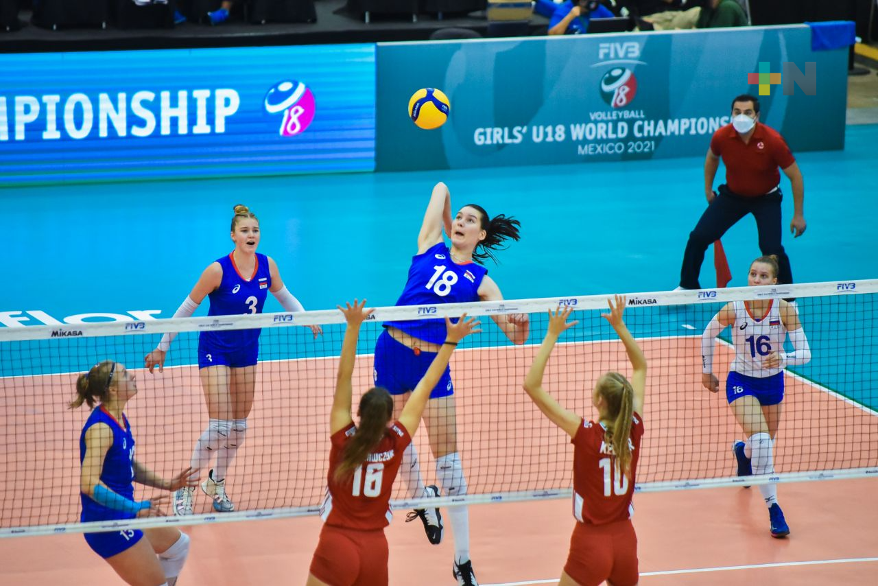 Rusia, Serbia, Italia y Estados Unidos a semifinales del CampeonatoMundial U18 de Voleibol