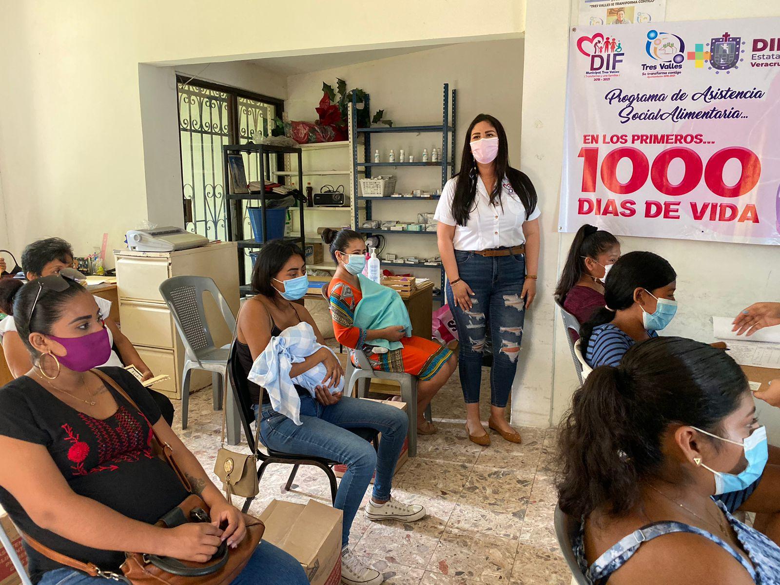 Inicia DIF Estatal el programa Mil días de Vida