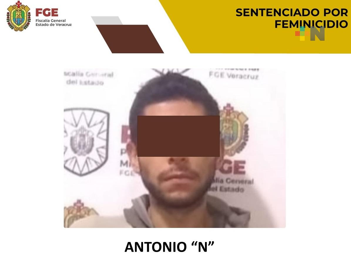 Feminicida es sentenciado a 55 años de prisión en la zona centro