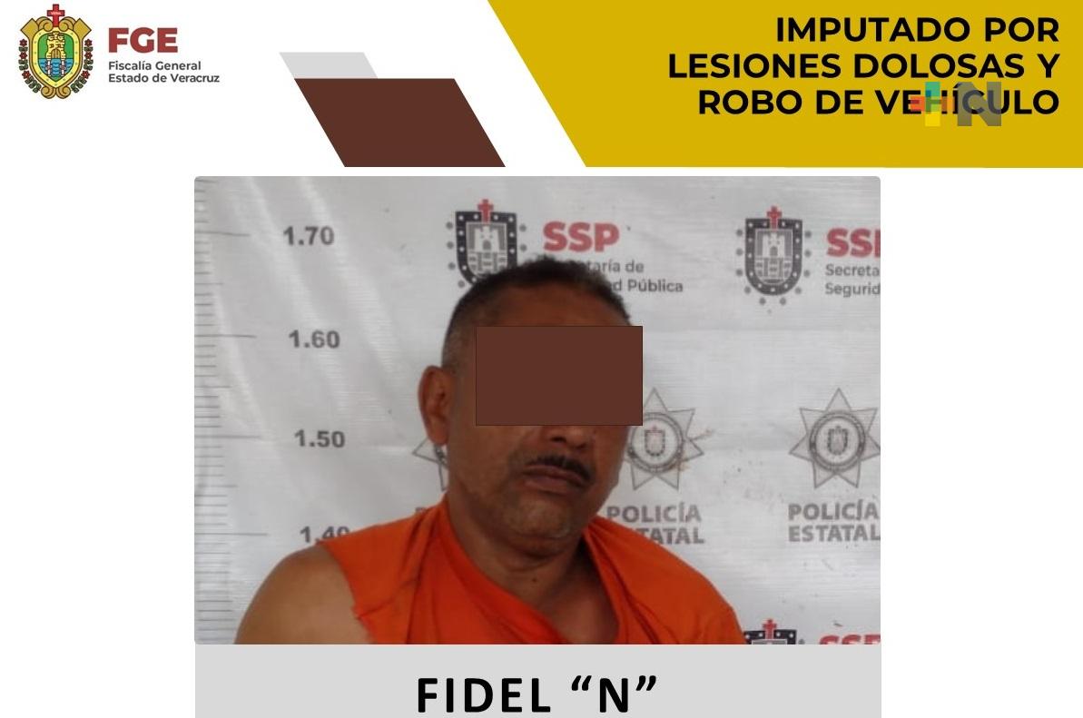 Procede imputación por lesiones dolosas en Tuxpan