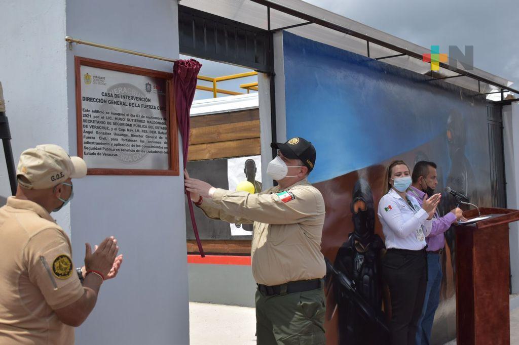 Inauguró la SSP Casa de Intervención Policial en Veracruz