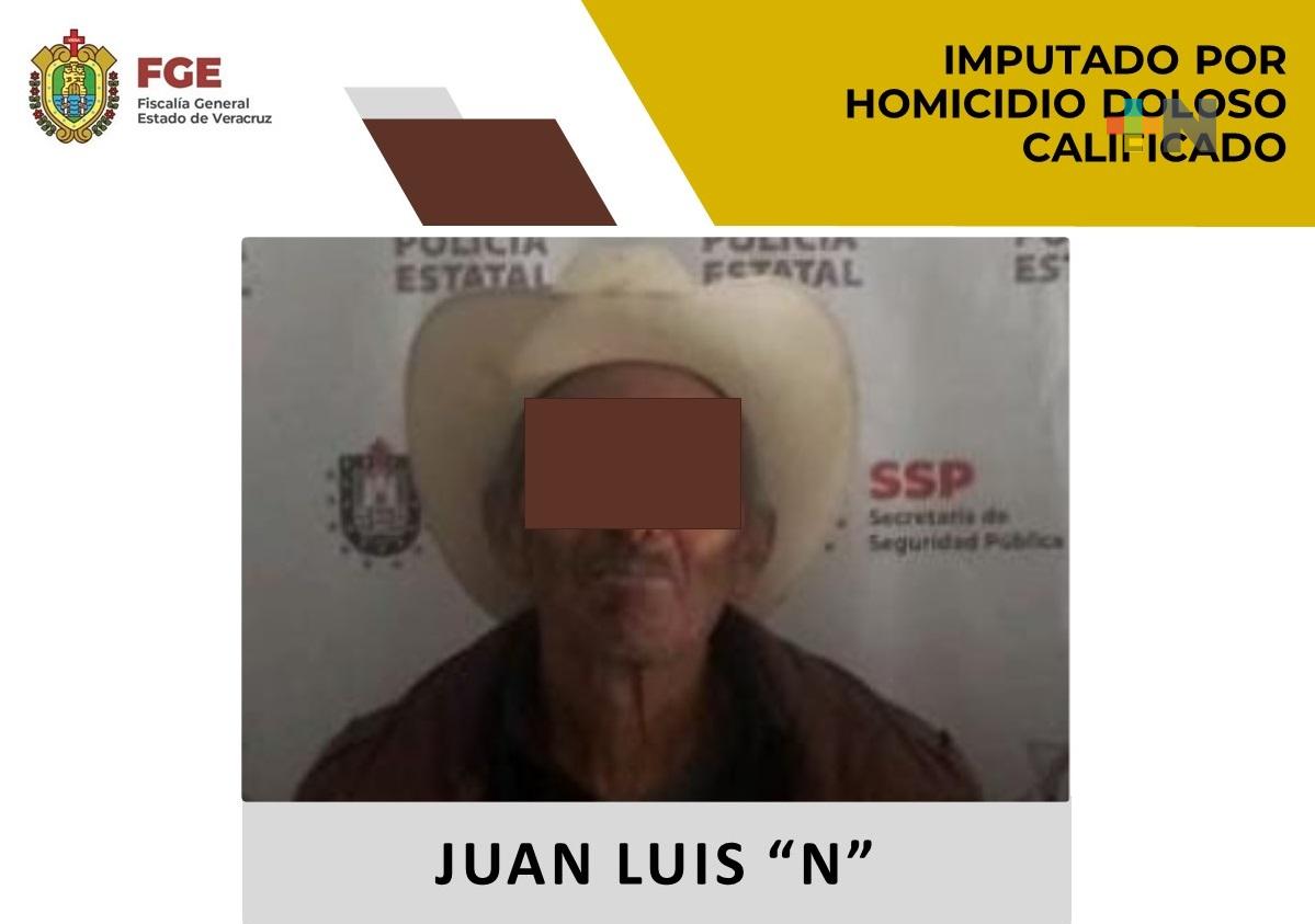 Procede FGE por homicidio doloso calificado contra Juan Luis «N»