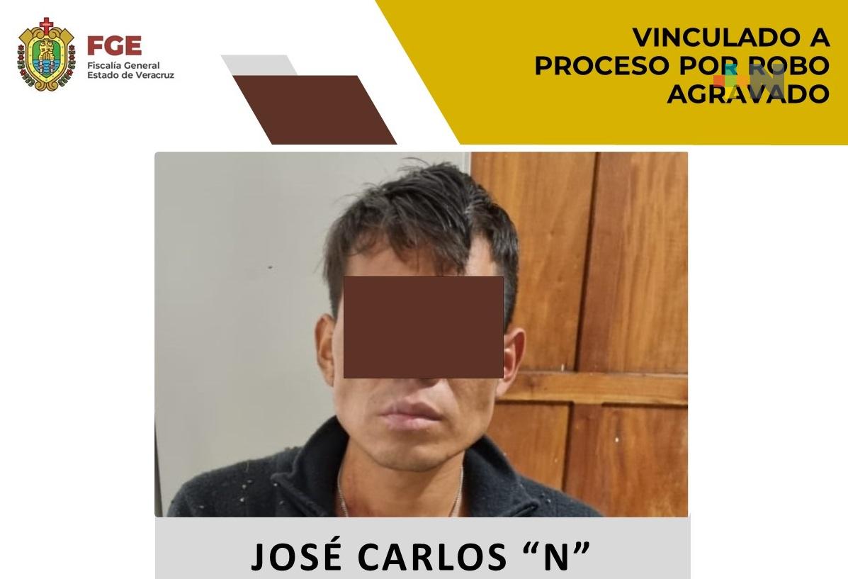 José Carlos «N» es vinculado a proceso por robo agravado en Huatusco