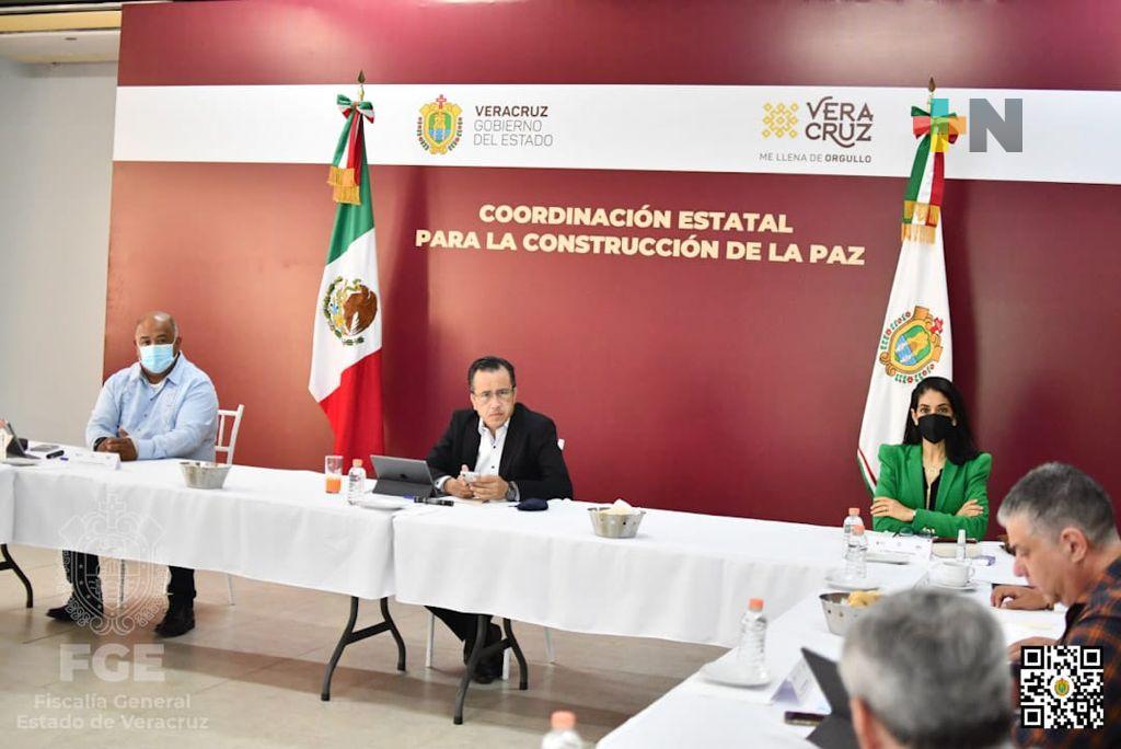 Sesionó la Mesa de Coordinación para la Construcción de la Paz