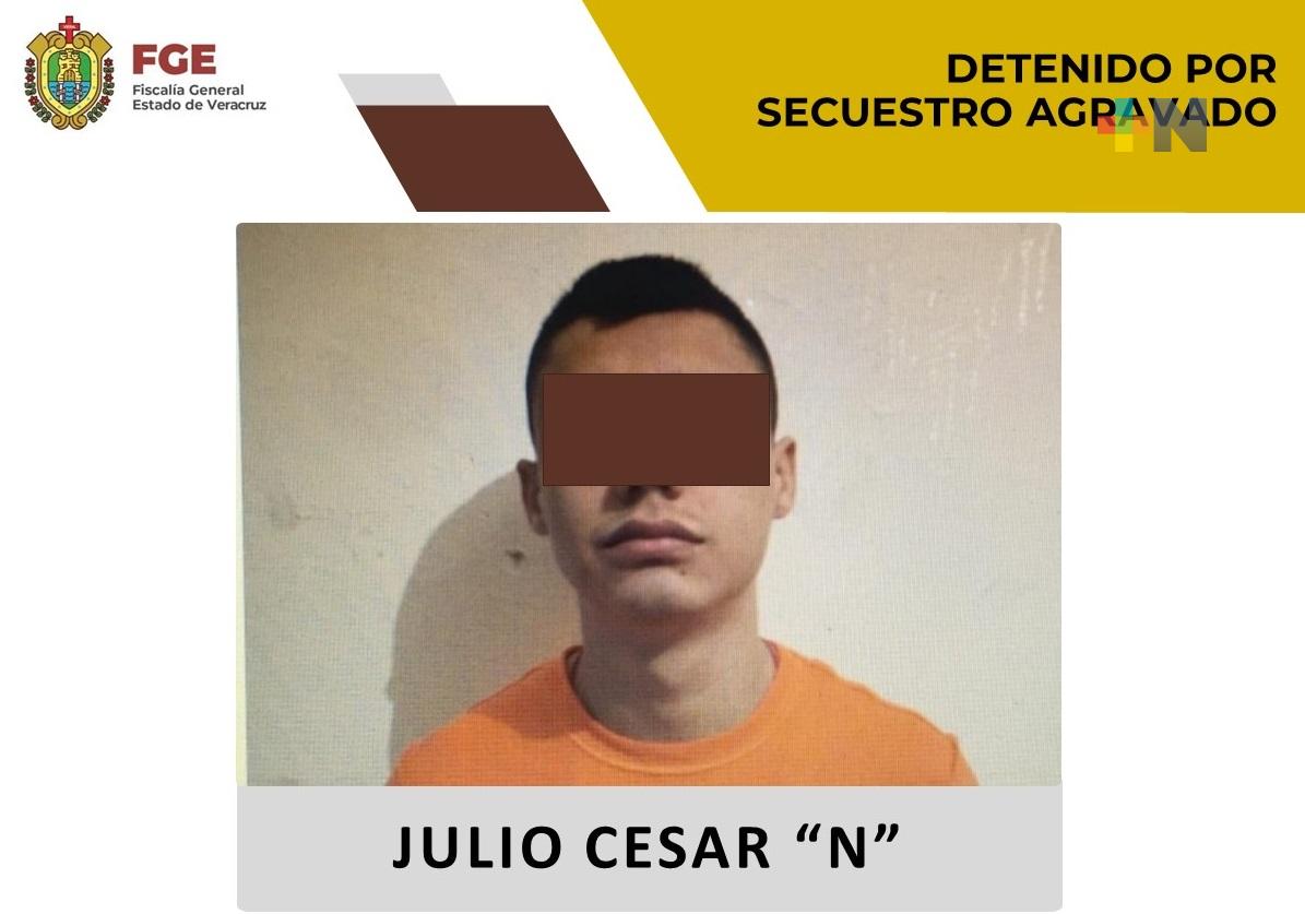 Cumplimenta UECS Tuxpan orden de aprehensión en contra de presunto secuestrador