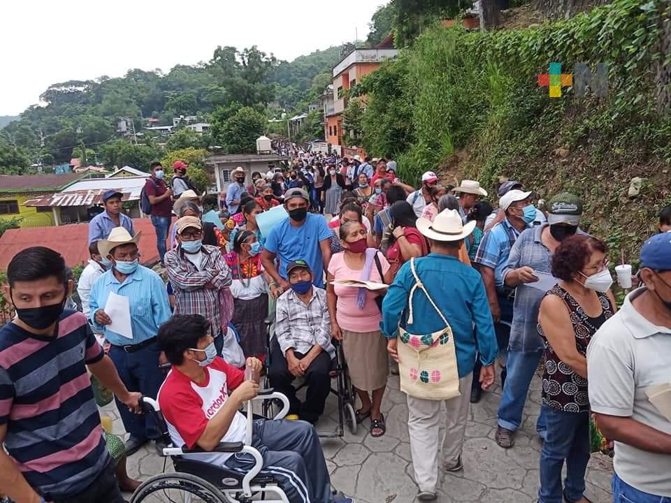 Inicia segunda dosis a personas de 40 a 49 años de la Huasteca y sierra norte de Veracruz