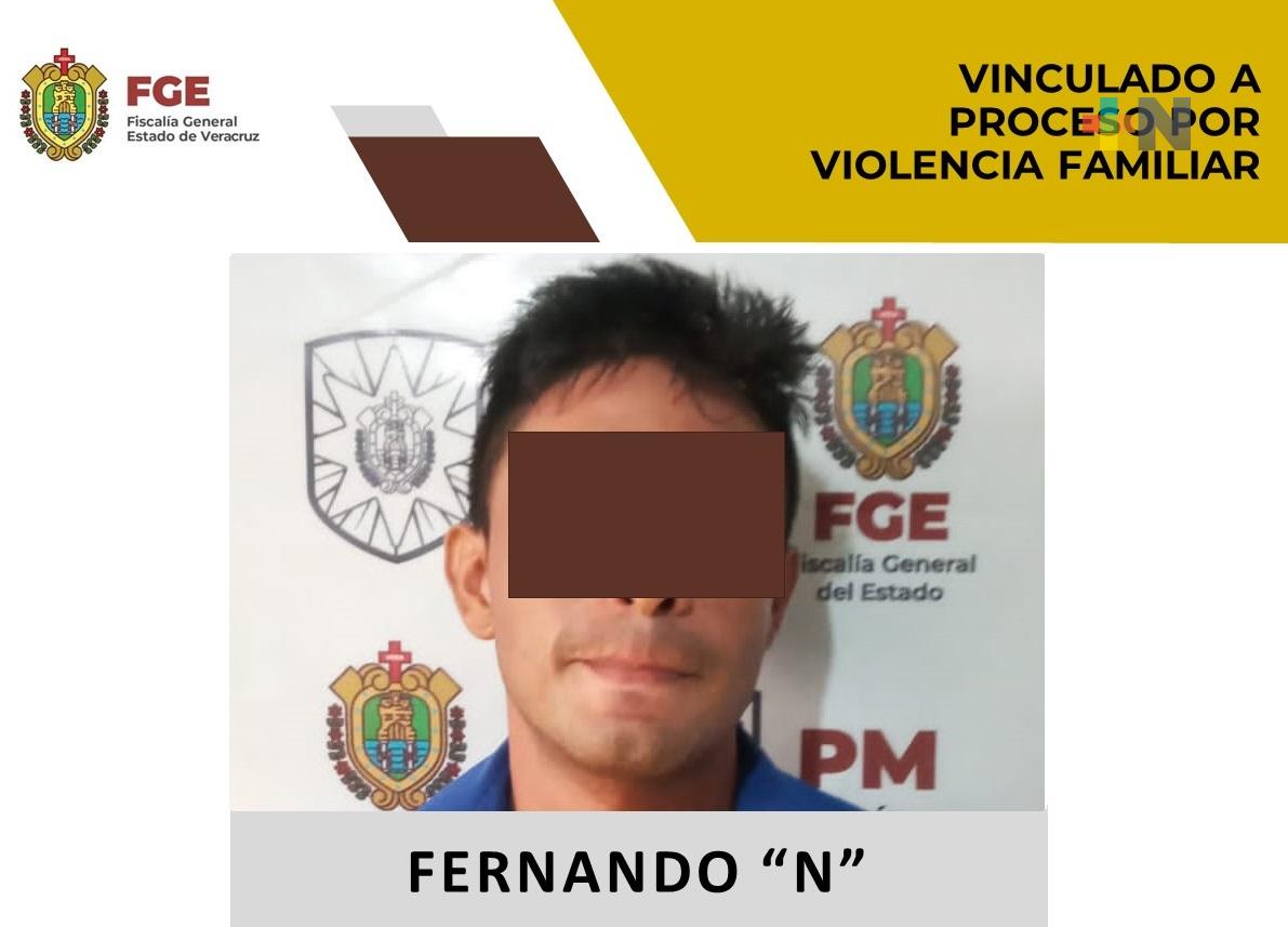 Fernando «N» fue vinculado a proceso por violencia familiar
