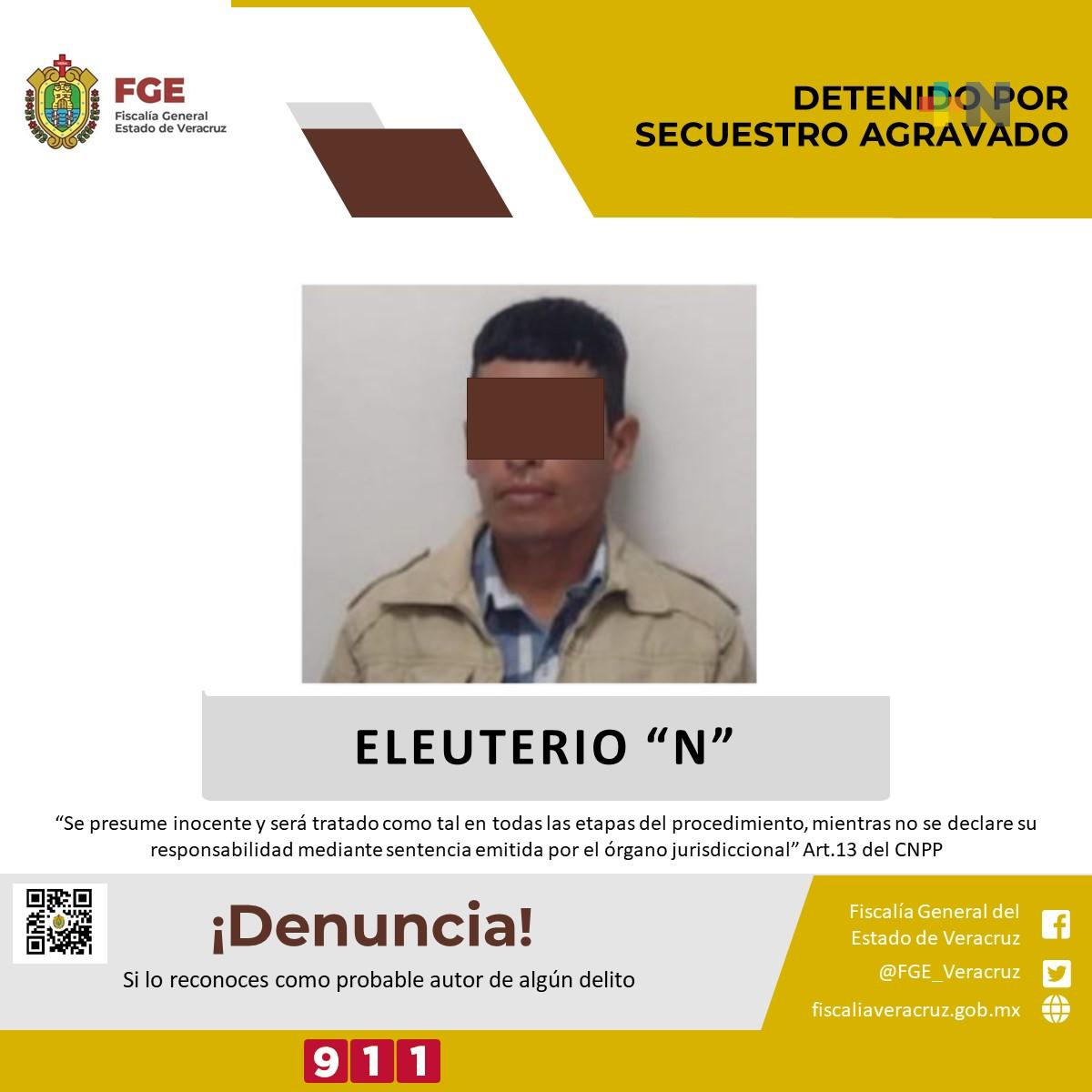 Detiene UECS-Xalapa  a probable secuestrador