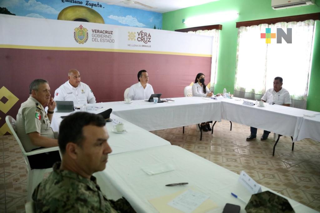 En el municipio de Manlio Fabio Altamirano sesionó la COESCONPAZ