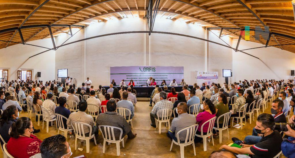65 alcaldes electos de la zona centro asistieron a la Jornada de Capacitación convocada por el ORFIS