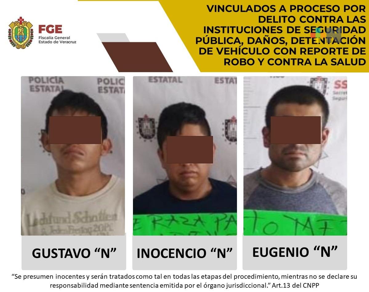 FGE vincula a proceso a tres altos generadores de violencia en Orizaba