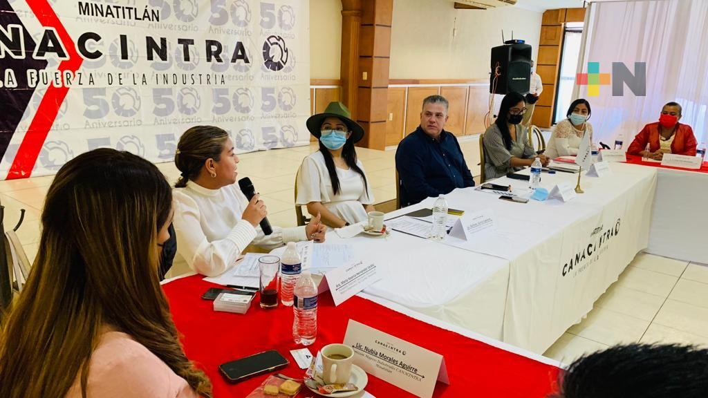 Fortalecen SSP y STPS lazos con empresarios del sur de Veracruz