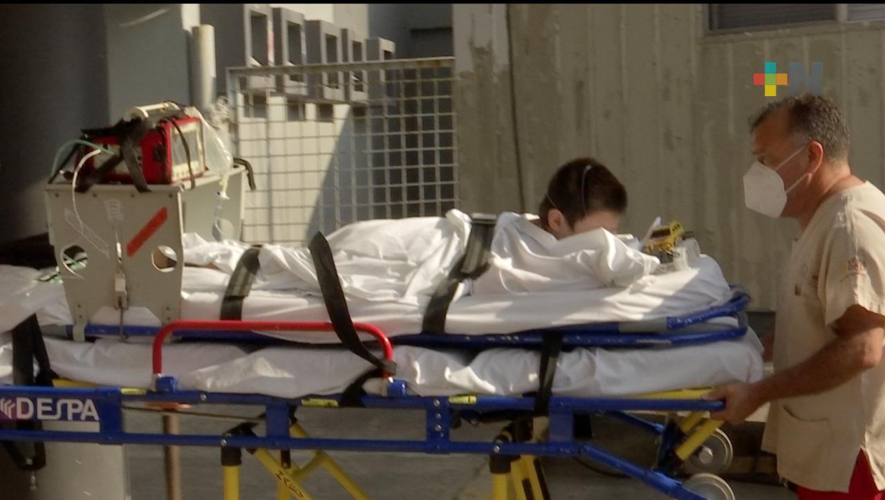 Trasladan a menor con quemaduras de tercer grado a Texas para tratamiento especializado