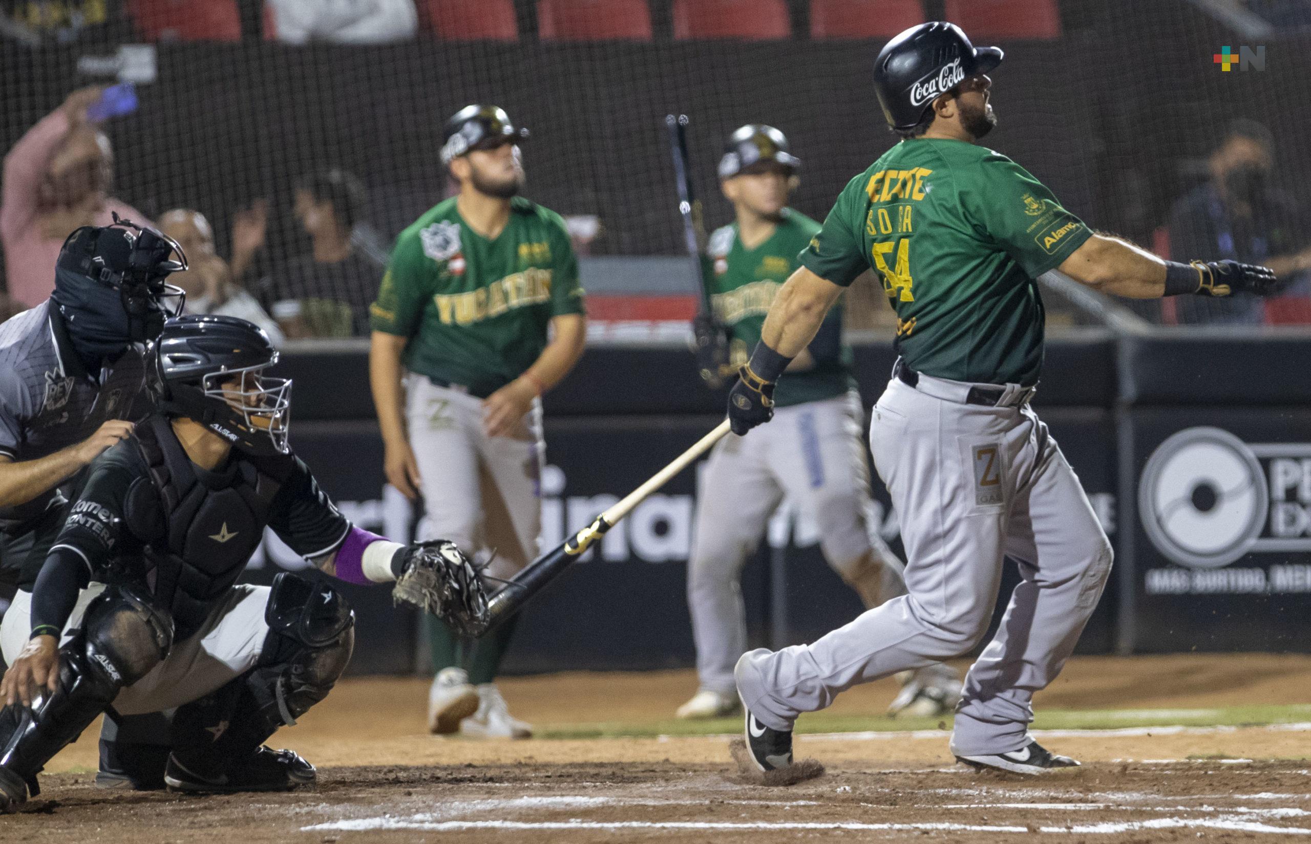 Yucatán venció por 7-3 a Tijuana y aventaja la Serie del Rey