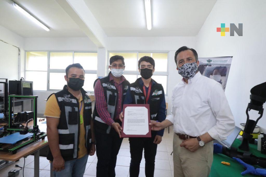 El ITESCO es orgullo de Veracruz, ejemplo de compromiso, trabajo e innovación: Gobernador