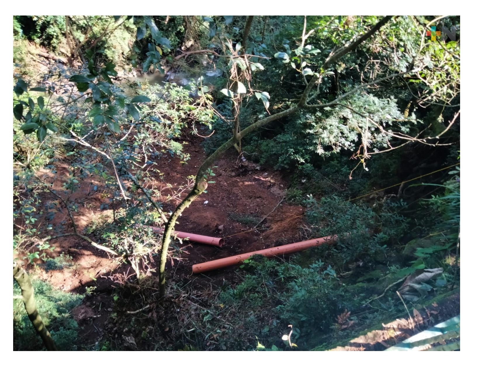 Reducción de tubería de CMAS habría provocado deslave en colonia El Periodista