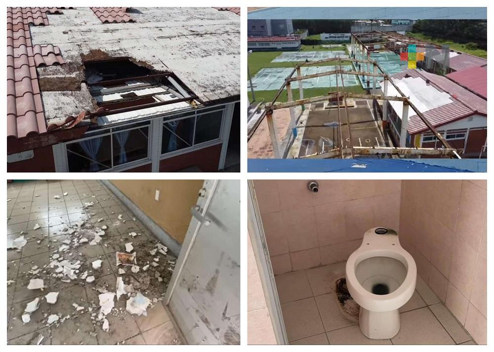 Piden directores de escuelas de Veracruz-Boca del Río, atender daños en planteles
