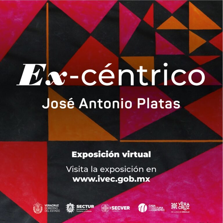 Presentan exposición virtual Ex−céntrico, de José Antonio Platas