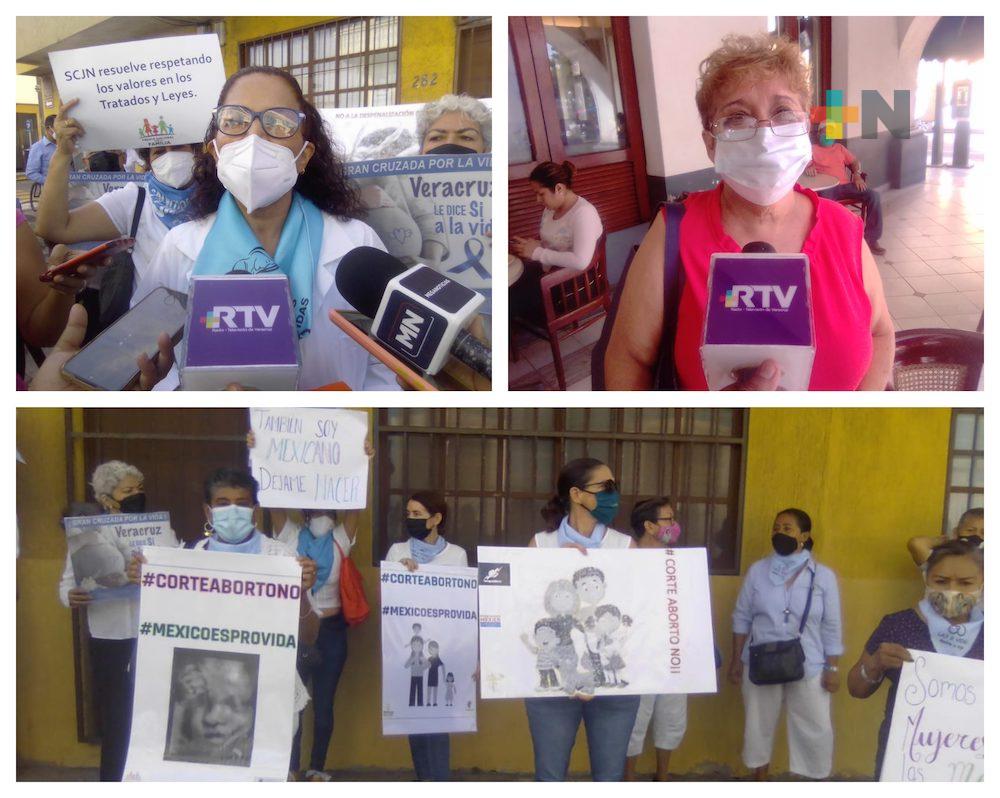 Resolución de la Suprema Corte de Justicia sobre aborto, genera opiniones divididas en Veracruz