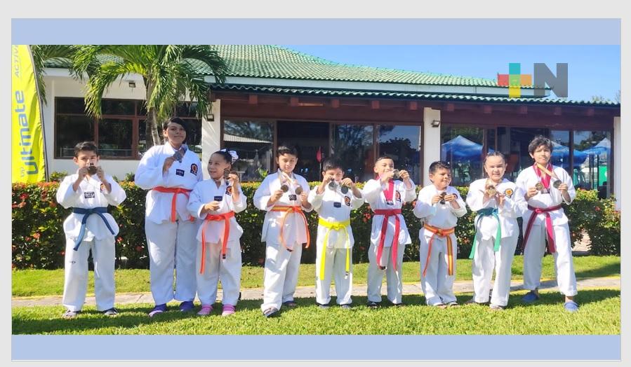 Taekwondoines de Il Shim Britannia Sport Center destacaron en Puebla
