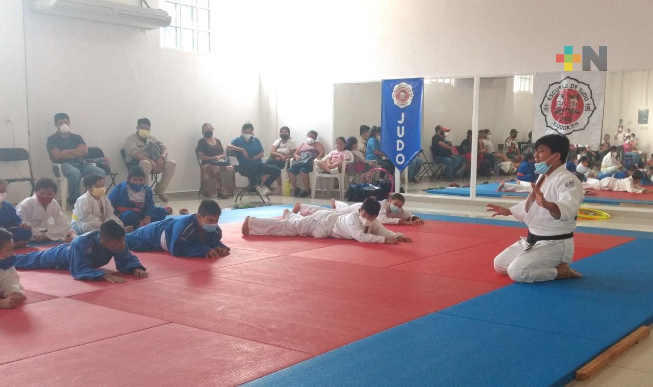 A elevar el nivel competitivo de los judocas de Veracruz: Juliana Palma