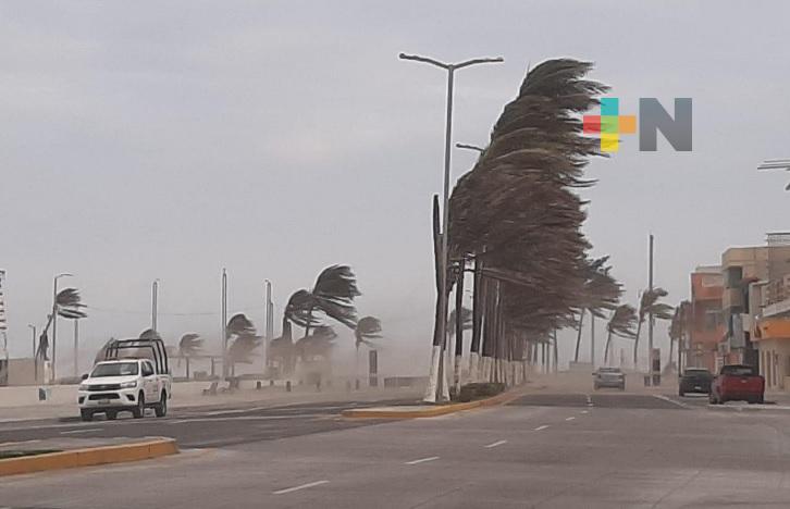 Se espera viento del norte por FF29 en municipio de Veracruz