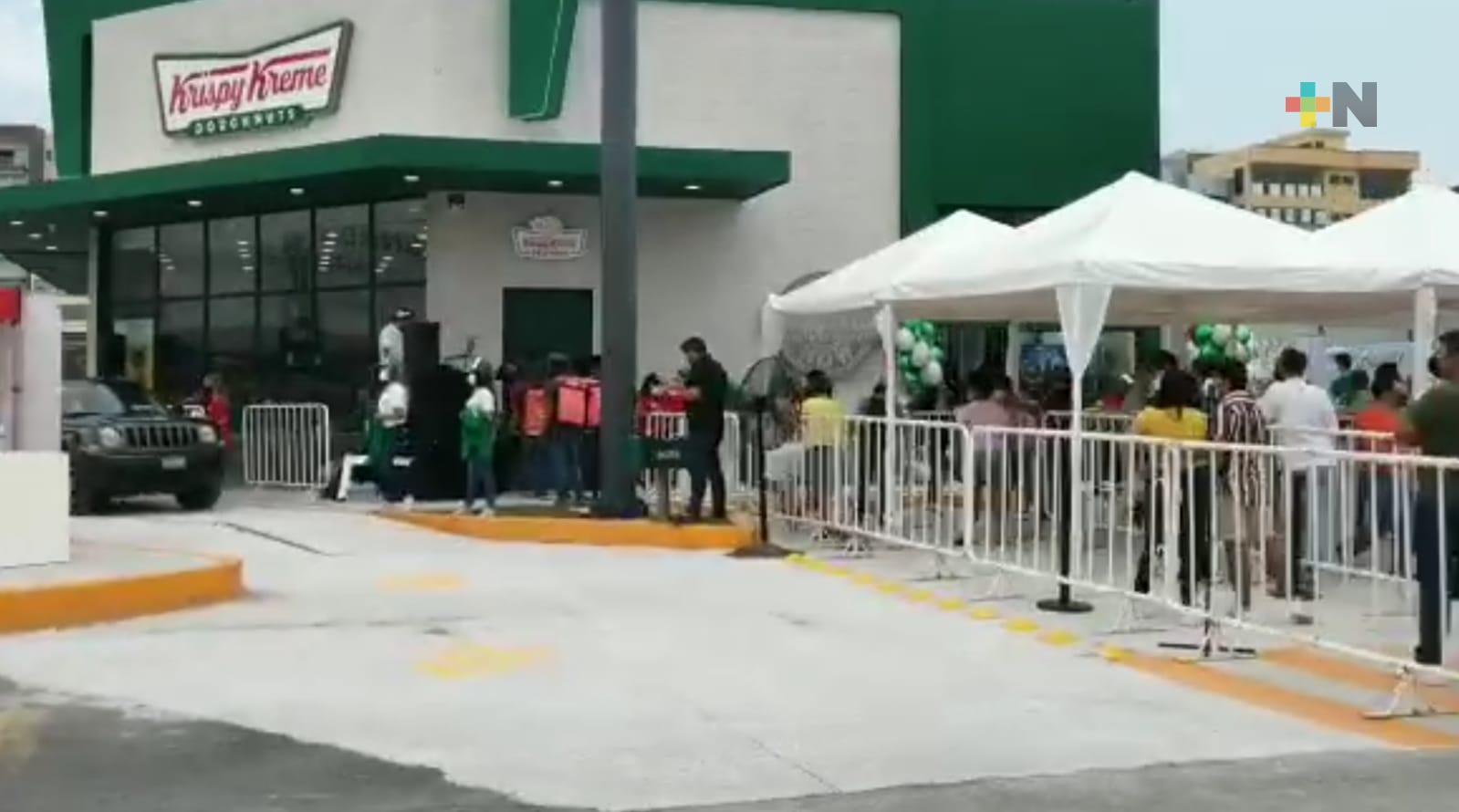 Furor causa nueva tienda de donas en Boca del Río