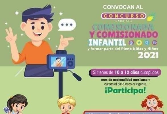 Invita IVAI para ser Comisionada y Comisionado Infantil 2021