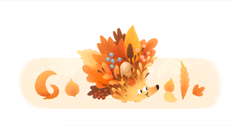 Celebra Google el inicio del otoño