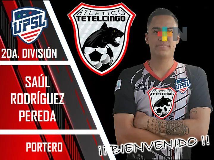 Saúl Pereda jugará con Atlético Tetelcingo en UPSL