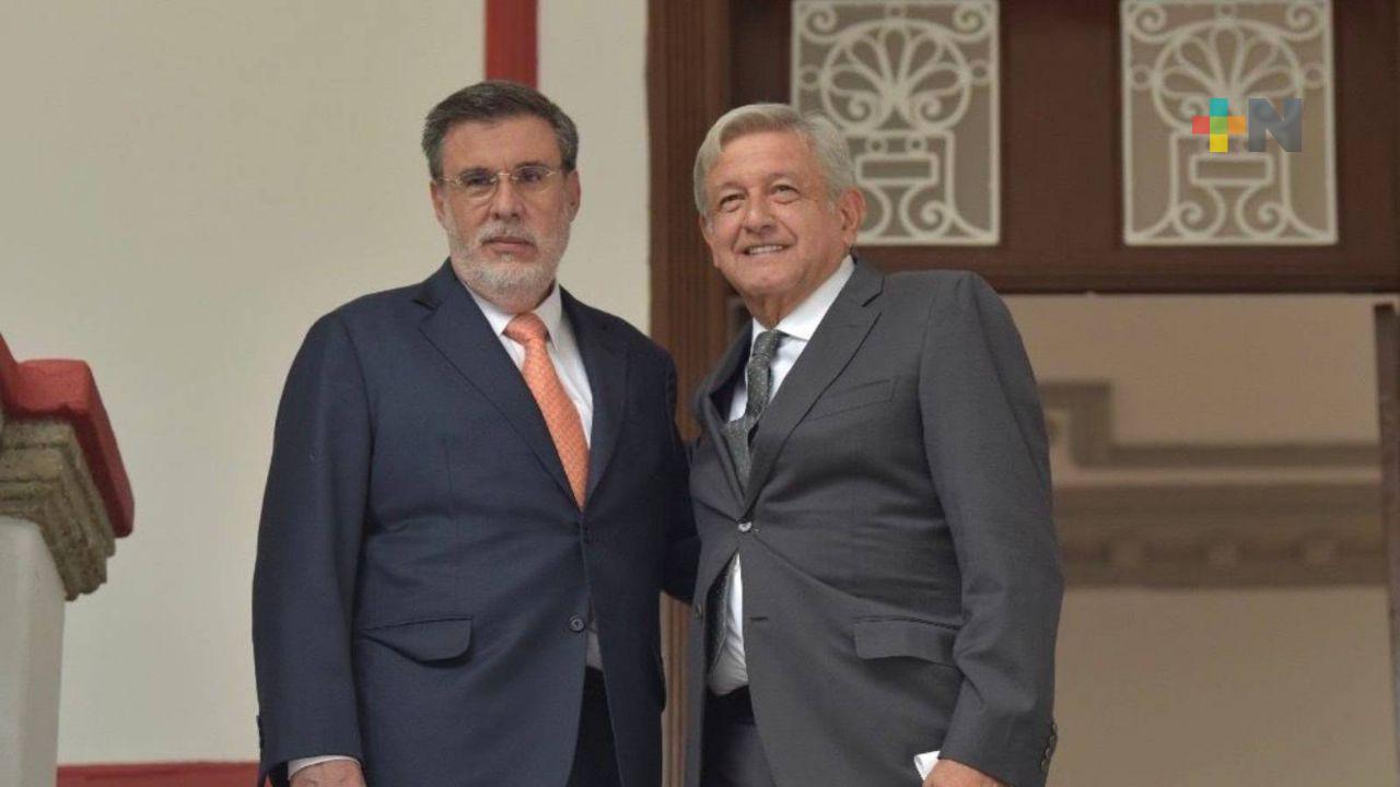 Agradecido por haber sido parte de la Cuarta Transformación: Julio Scherer