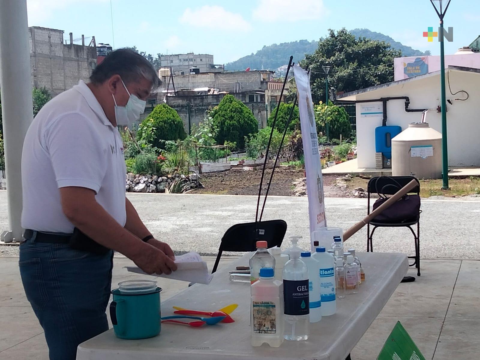 Imparten plática y taller en Centro de Gestión Comunitaria de El Moral